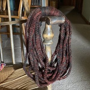 Vintage Handmade Knitted Scarf